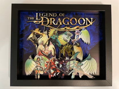 Legend of Dragoon - 8x10 Shadow Box!