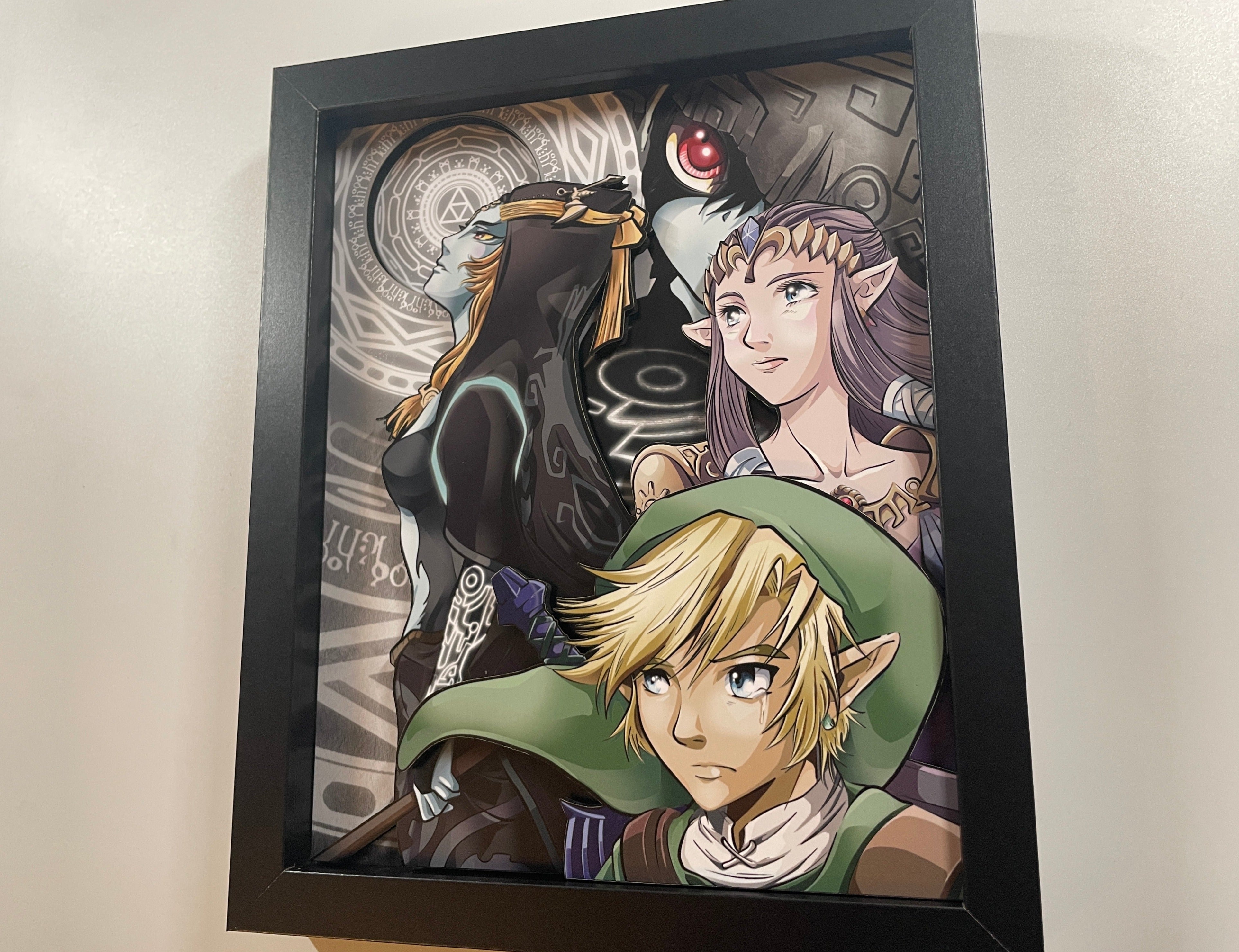 Legend of Zelda - Twilight Princess - Midna Departure - 8x10