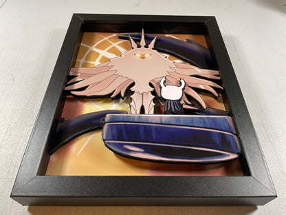 Hollow Knight - The Radiance - 8x10" 3D Shadow Box!