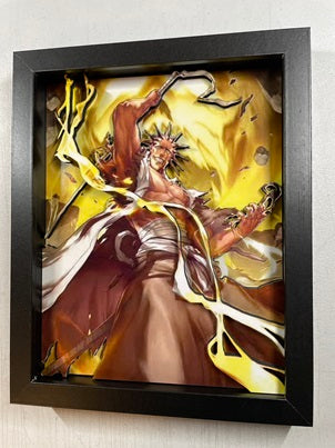 Kenpachi- Bleach - 8x10 3D Shadow Box!