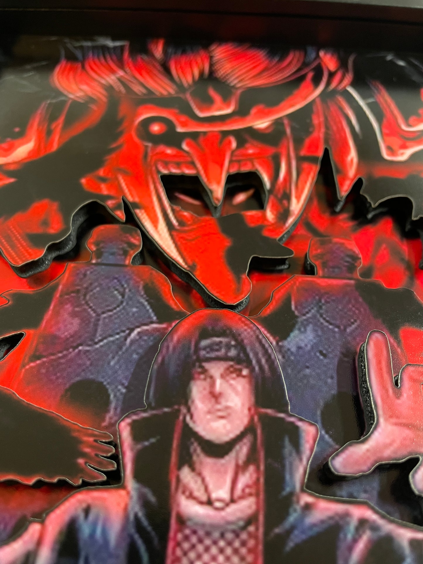 Naruto - Itachi - 3D 8x10 Shadow Box!