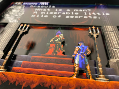 Castlevania - Symphony of the Night 8x10 3D Shadow Box!