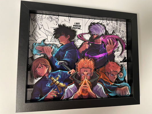 Jujutsu Kaisen - 8x10 3D Shadow Box!