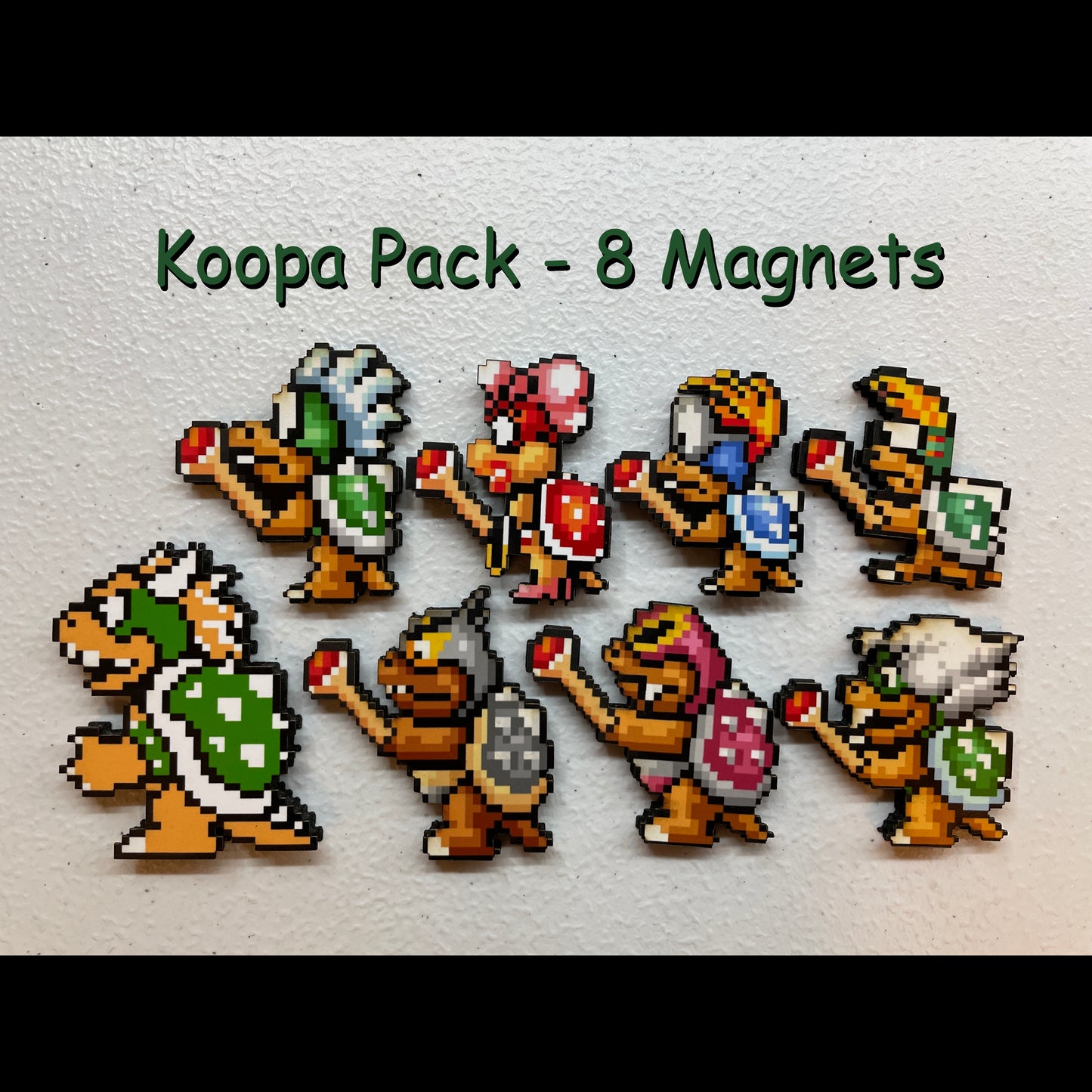 Koopa Pack - Magnets - Nintendo Super Mario Brothers 3!