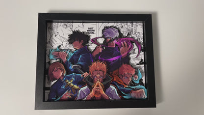 Jujutsu Kaisen - 8x10 3D Shadow Box!